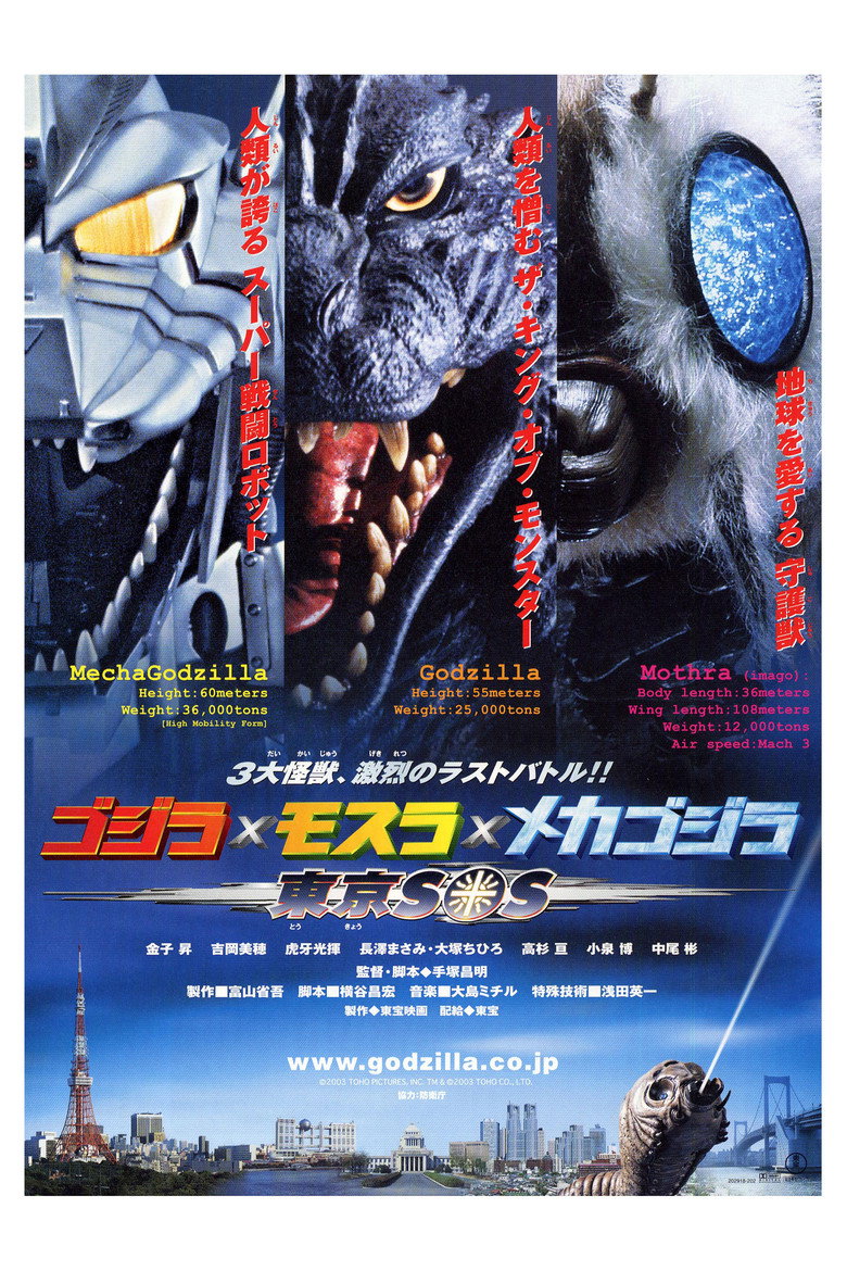 Godzilla: Tokyo S.O.S. (2003) ก็อดซิลล่า ศึกสุดยอดจอมอสูร